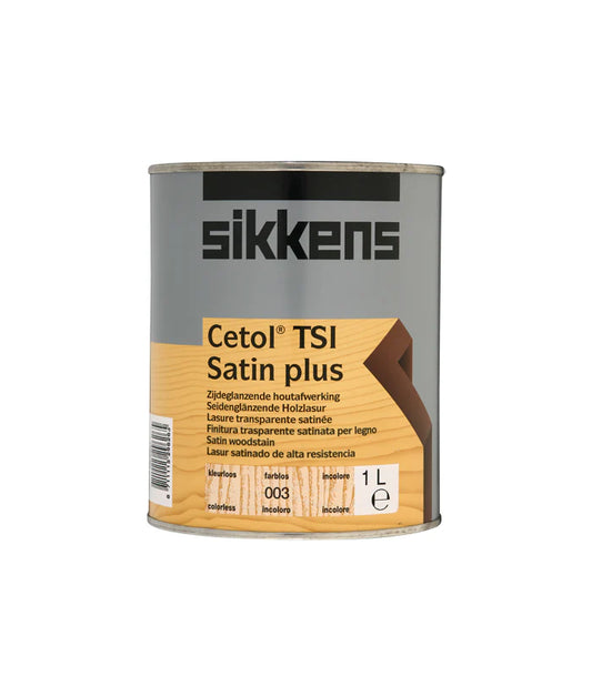 SIKKENS CETOL TSI SATIN PLUS WOODSTAIN 003 COLOURLESS 1L