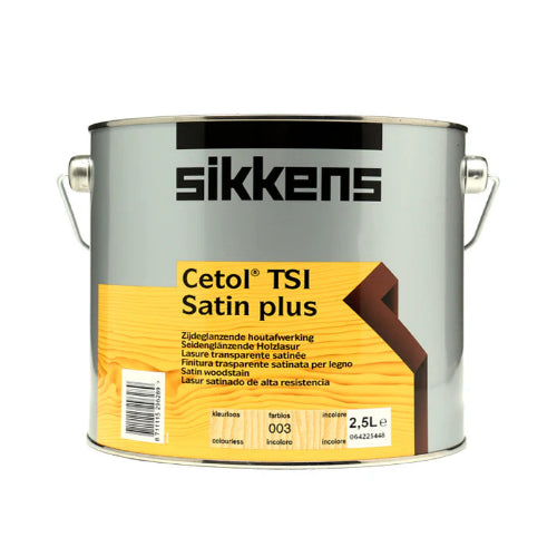 SIKKENS CETOL TSI SATIN PLUS WOODSTAIN 003 CLEAR 2.5L
