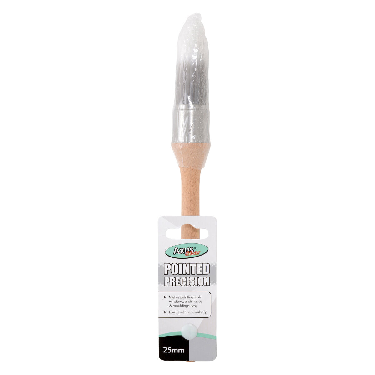 AXUS POINTED PRECISION SASH BRUSH 25mm