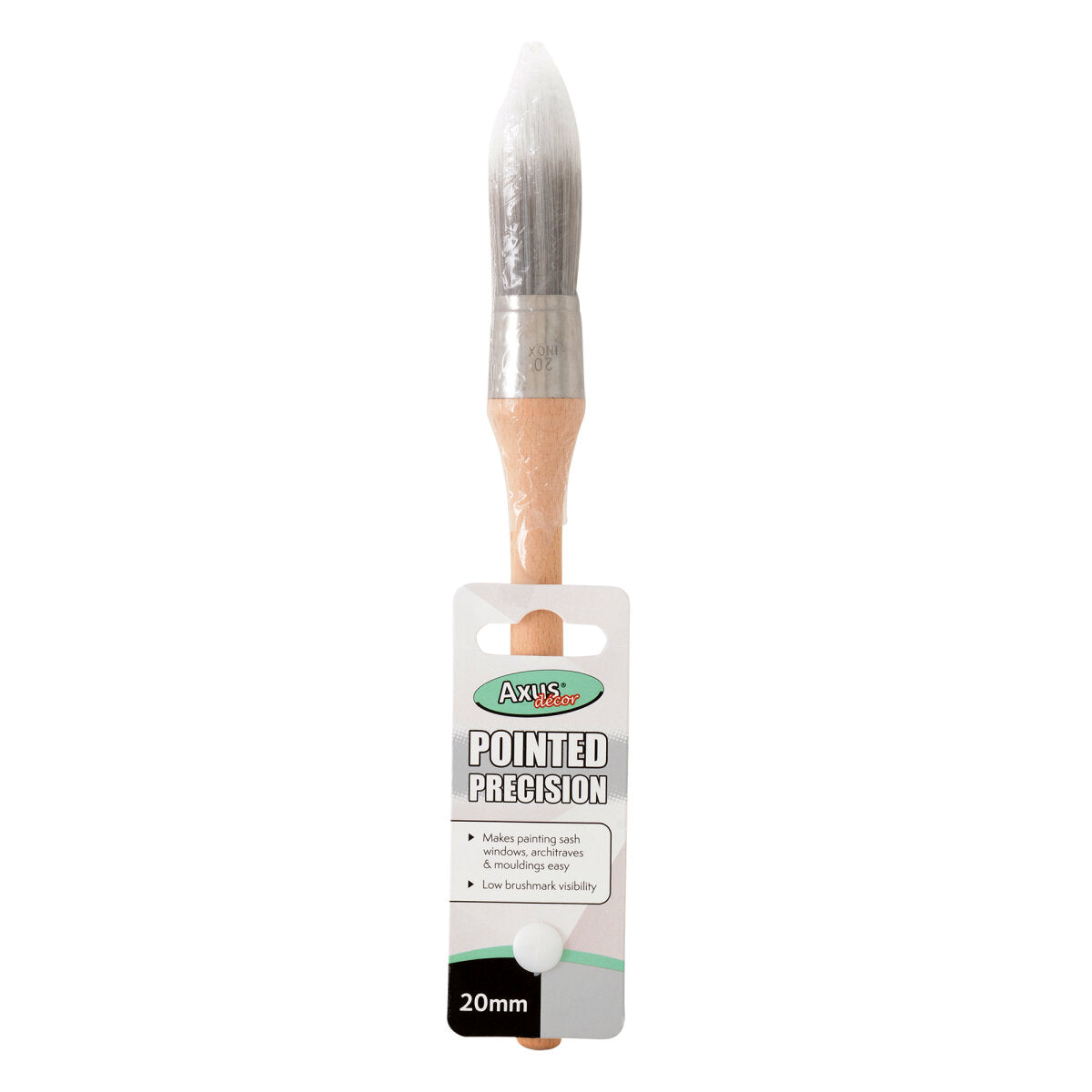 AXUS POINTED PRECISION SASH BRUSH 20mm