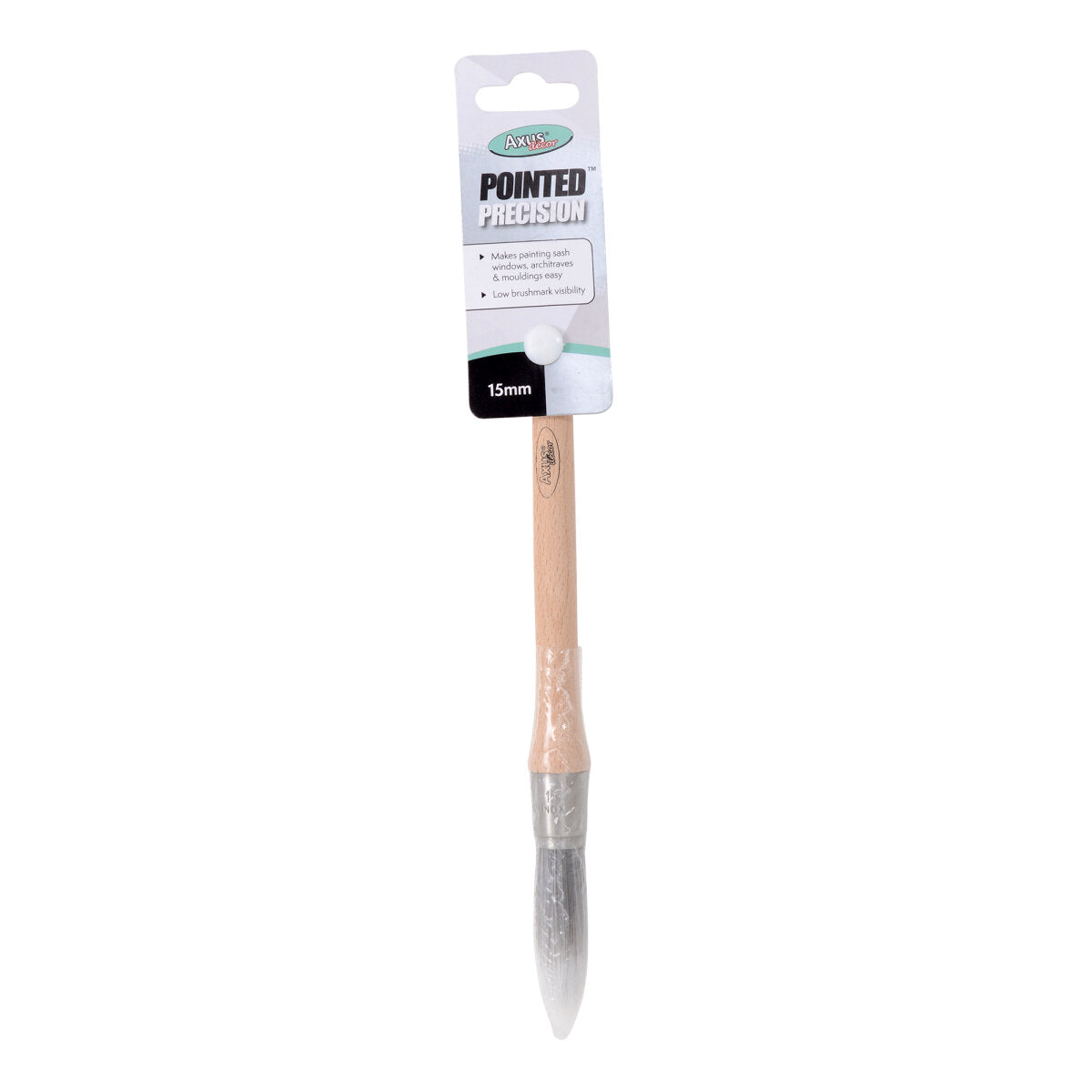 AXUS POINTED PRECISION SASH BRUSH 15mm
