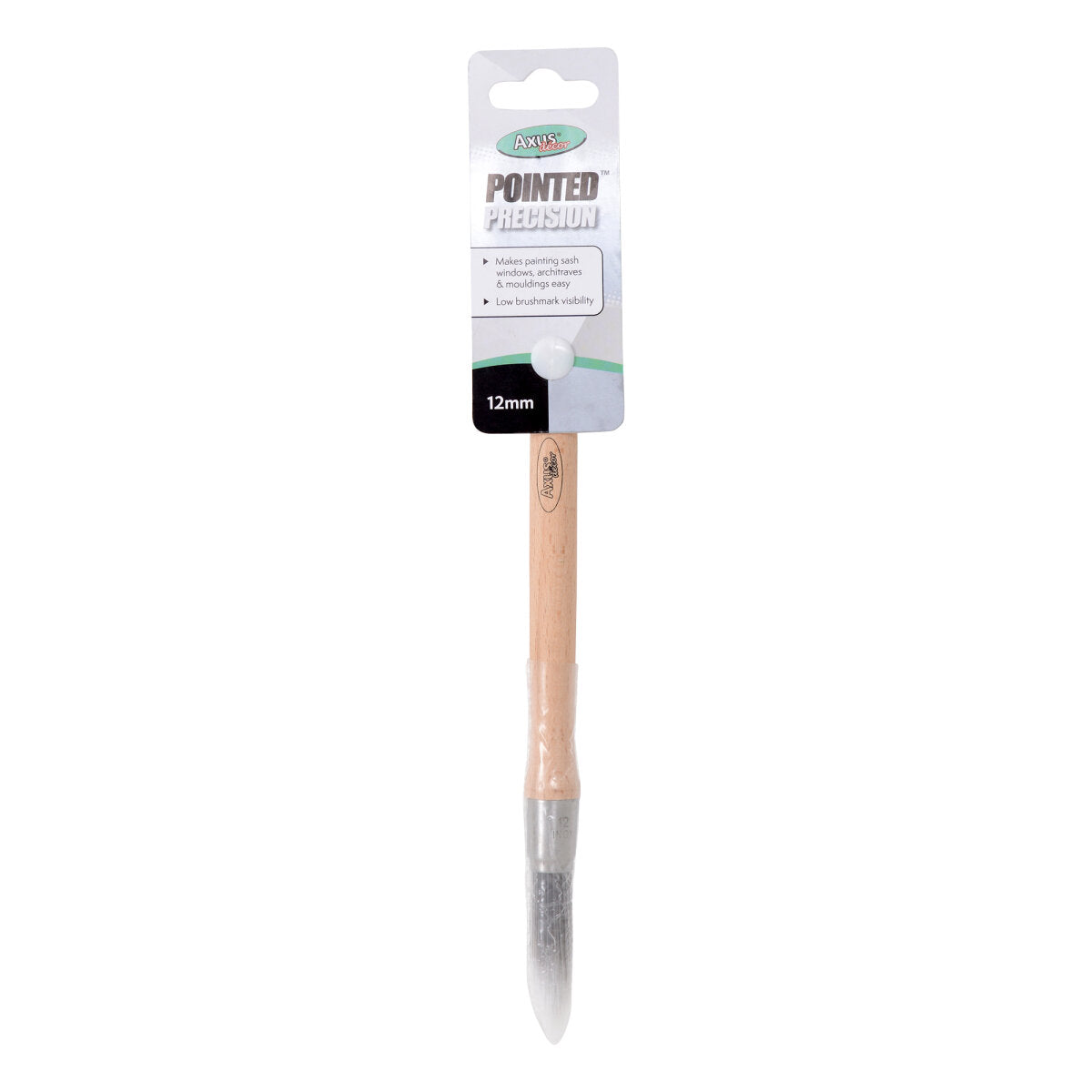 AXUS POINTED PRECISION SASH BRUSH 12mm