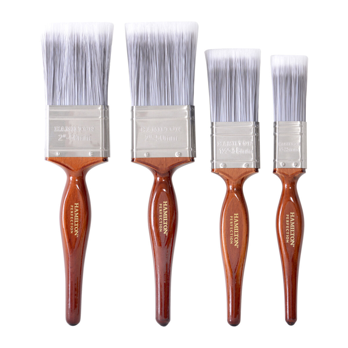HAMILTON PERFECTION MAXSTROKE BRUSH SET (PACK OF 4) 1", 1.5" & 2" x2