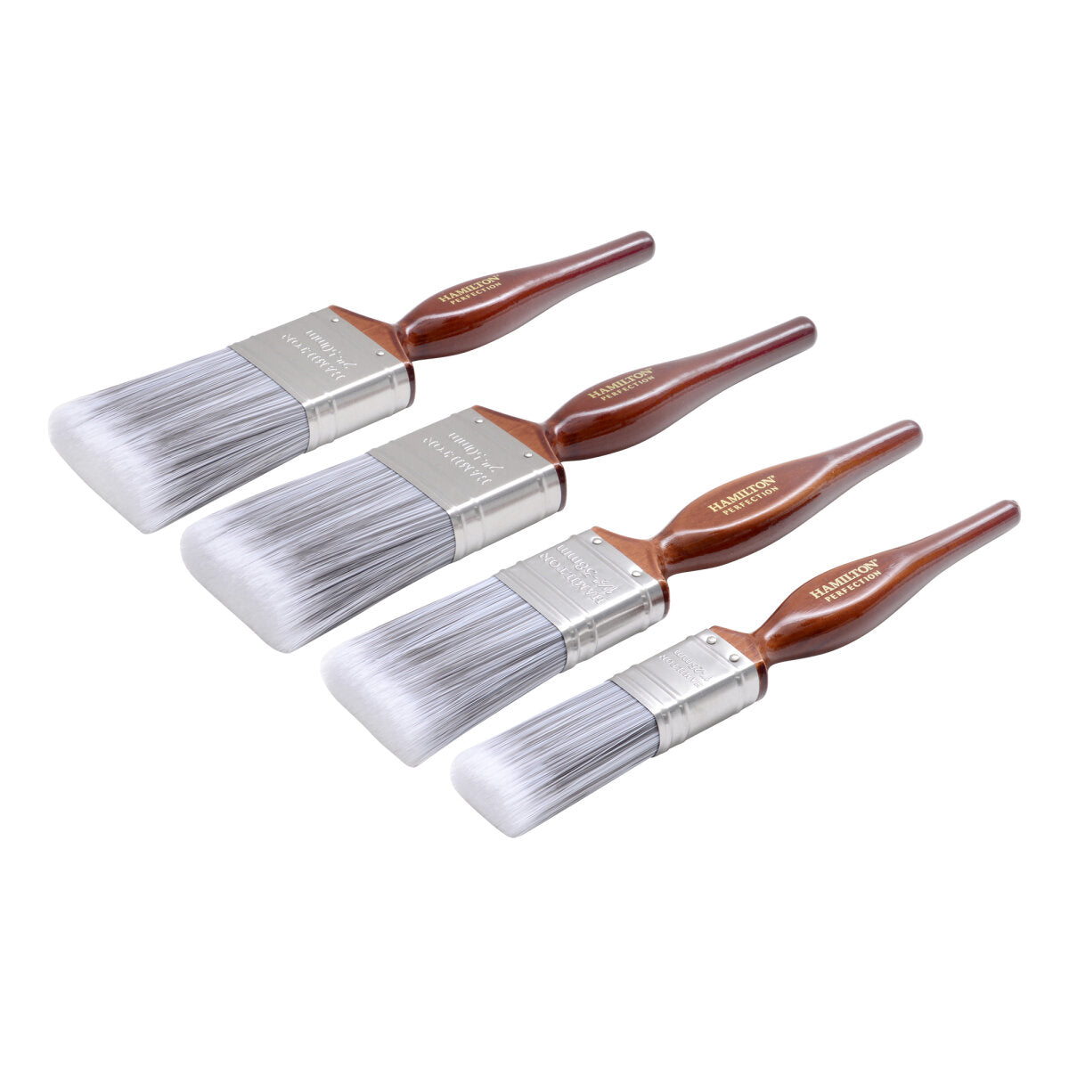 HAMILTON PERFECTION MAXSTROKE BRUSH SET (PACK OF 4) 1", 1.5" & 2" x2