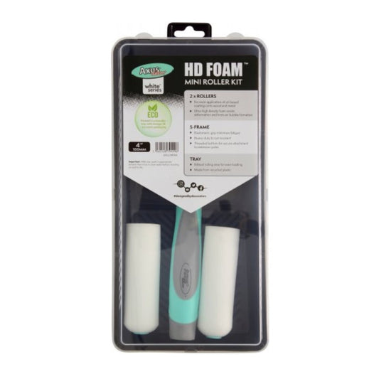 AXUS HD FOAM 4" 4PC MINI ROLLER KIT
