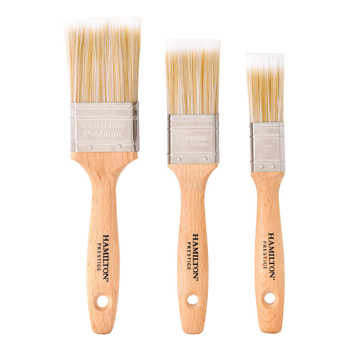 HAMILTON PRESTIGE BRUSH SET (PACK OF 3) 1", 1.5" & 2"