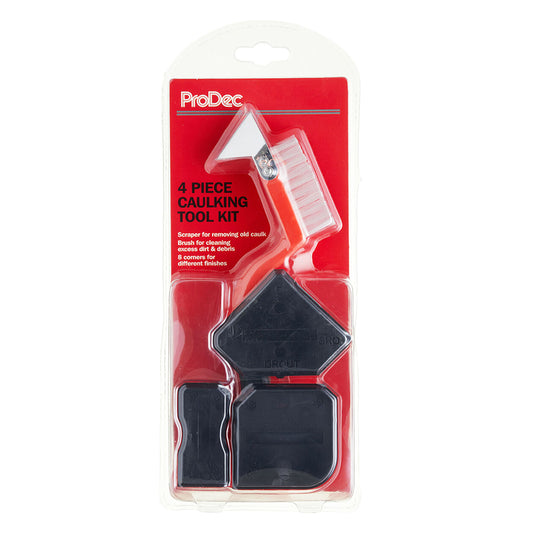 4-PIECE CAULKING TOOL KIT