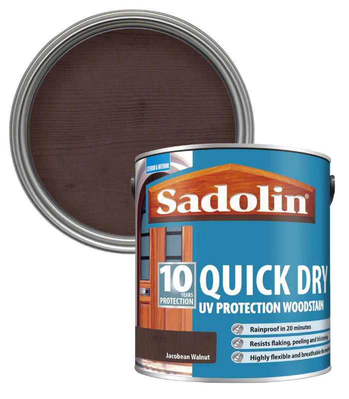 SADOLIN QUICK DRY UV PROTECTION WOODSTAIN 2.5L