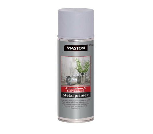 MASTON ALUMINIUM & GALVANIZED METAL PRIMER GREY 400ML