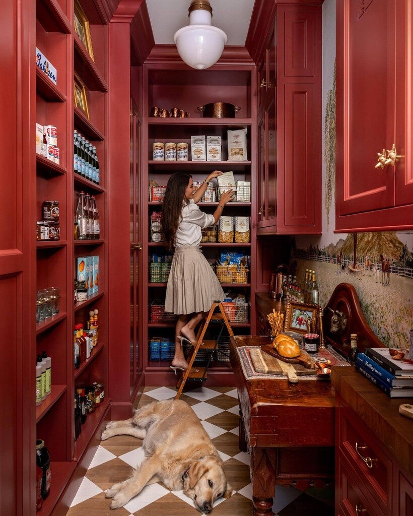 No. 43 Eating Room Red