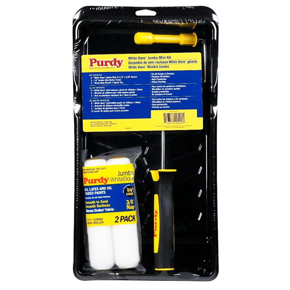 6.5" WHITE DOVE JUMBO MINI ROLLER KIT