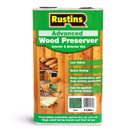 ADVANCED WOOD PRESERVER GREEN 5L