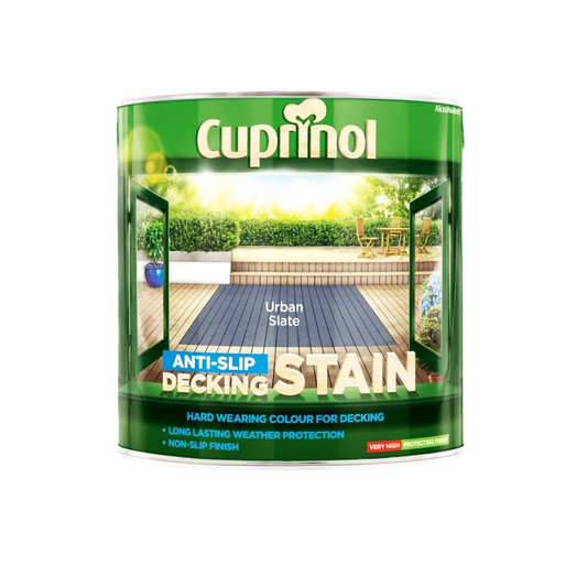 ANTI SLIP DECKING STAIN URBAN SLATE 2.5LT