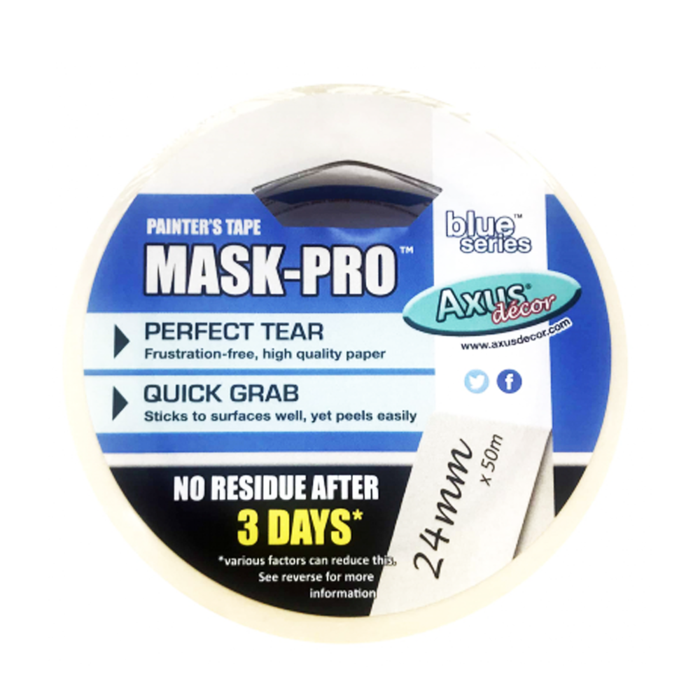 AXUS MASKING TAPE 3 DAY 24MM X  50M