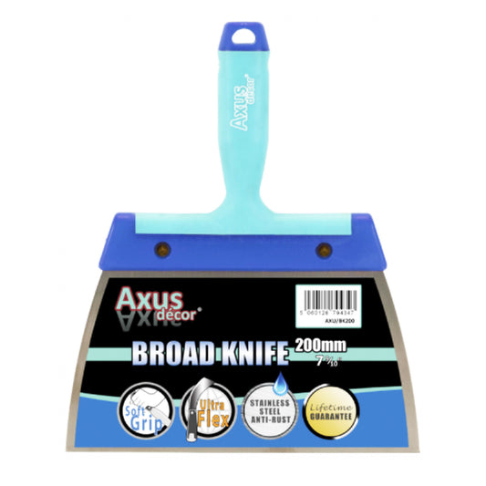 AXUS STAINLESS BROAD KNIFE 8" 200MM