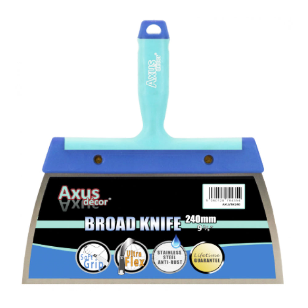 AXUS STAINLESS BROAD KNIFE 9.5" 240MM