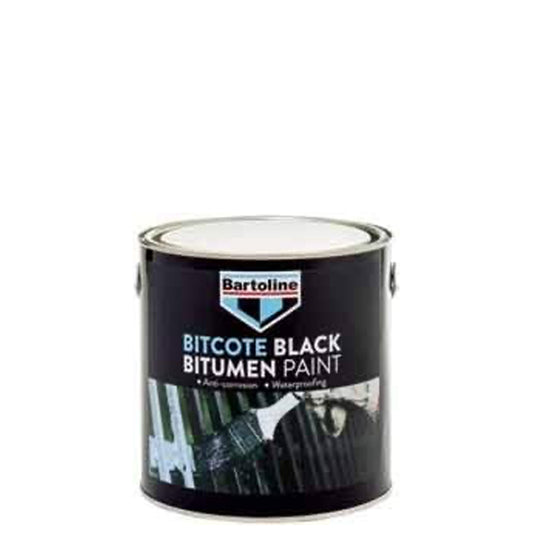 BARTOLINE BITCOTE BLACK BITUMEN PAINT 20L DRUM