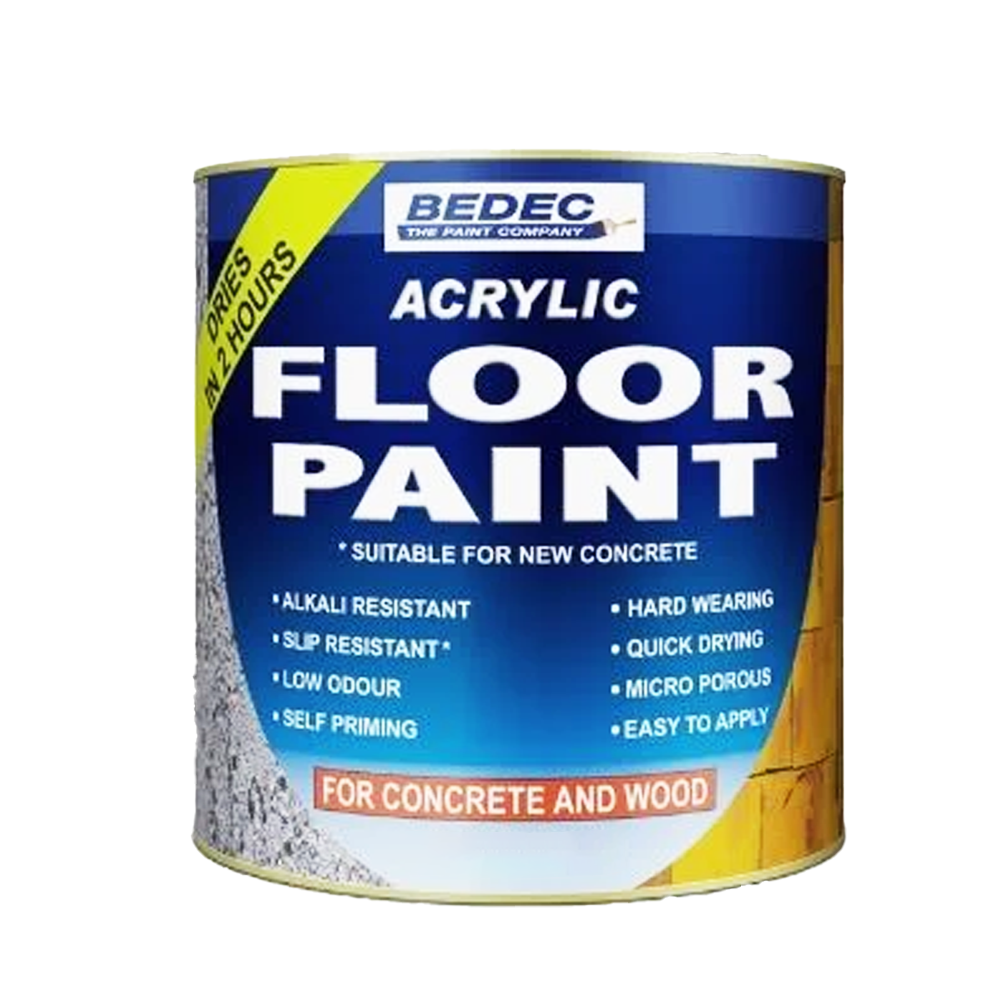 BEDEC ACRYLIC FLOOR PAINT CLEAR 1L