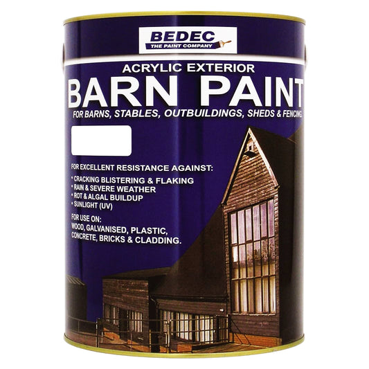 BARN PAINT SATIN CLEAR BASE 5L