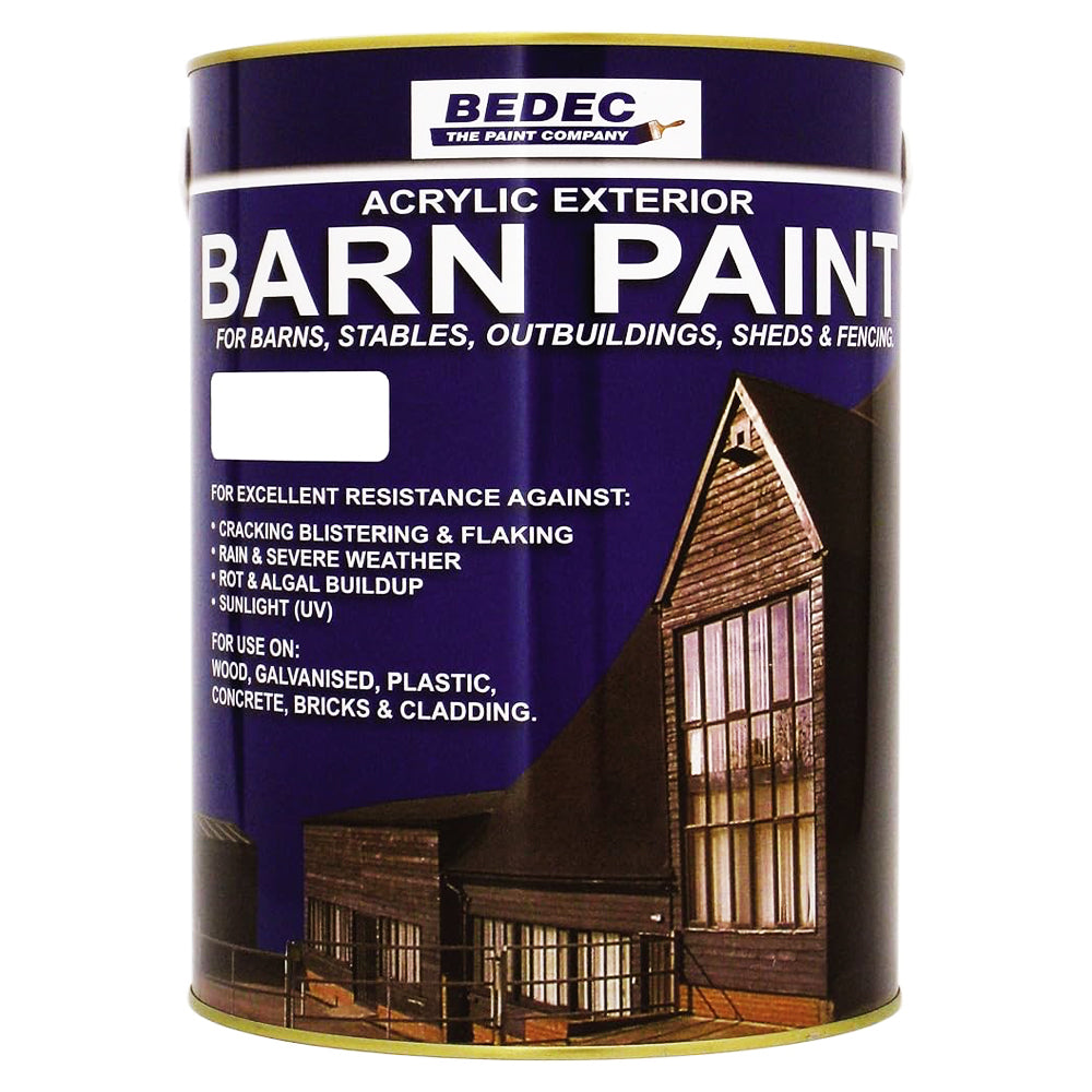 BARN PAINT SATIN WHITE 2.5L