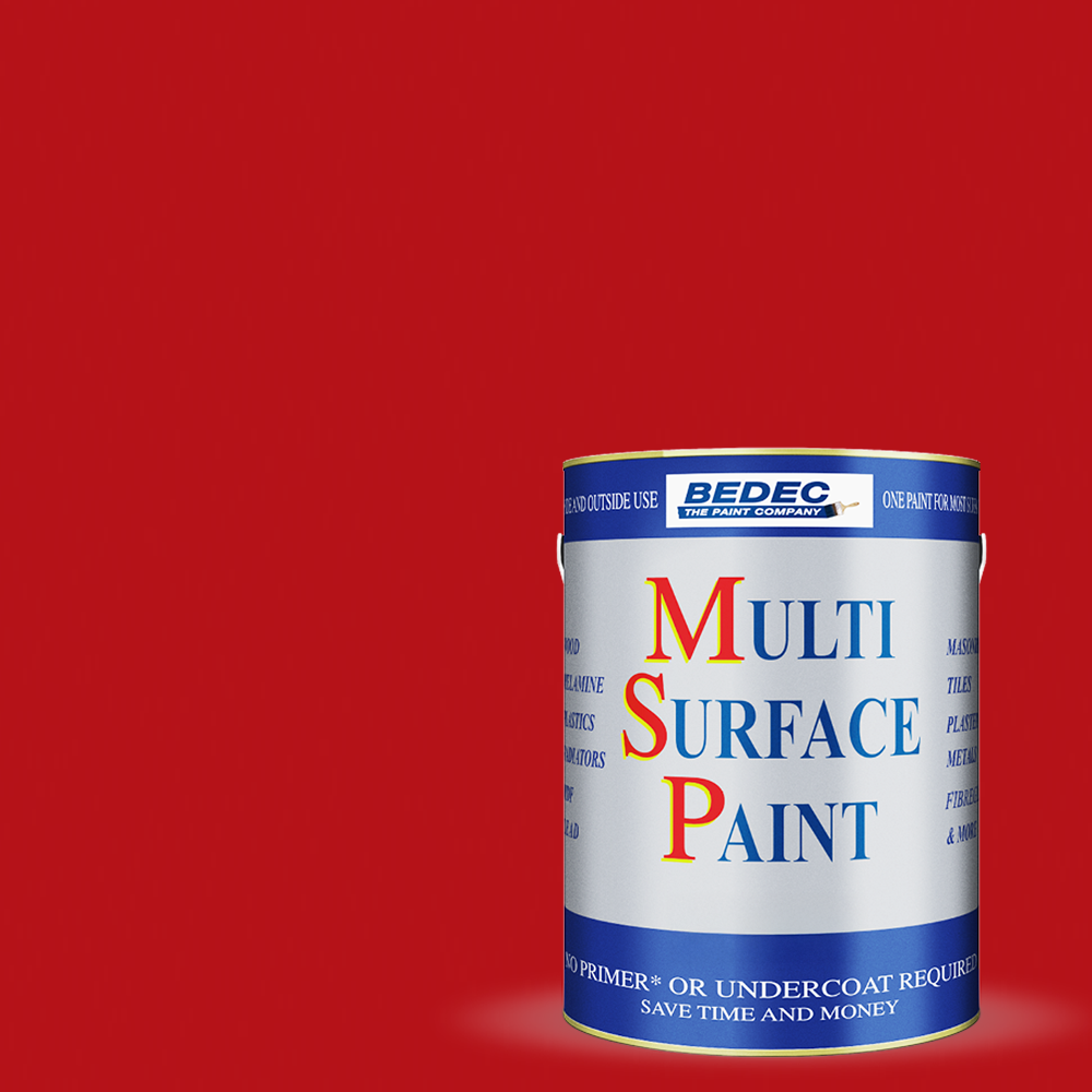 BEDEC MSP GLOSS RED COSSACK 250ML