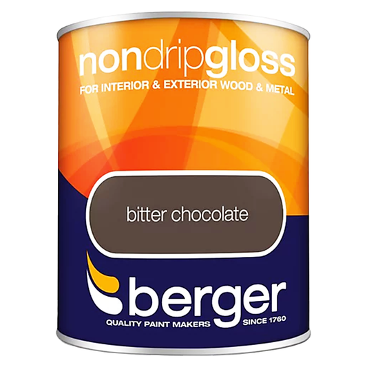 BERGER N/D GLOSS BITTER CHOC 750ML