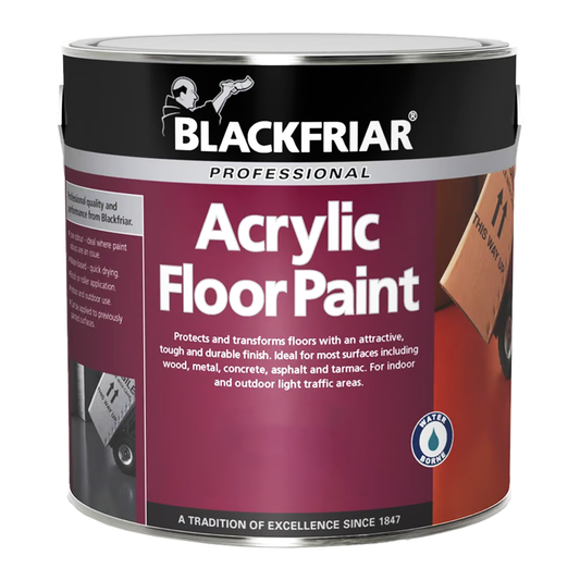 BF ACRYLIC FLOOR PAINT TILE RED 2.5L