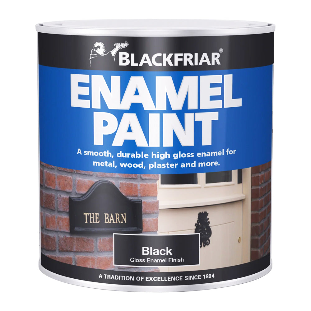 BF ENAMEL PAINT BLACK 125ML