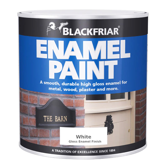 BF ENAMEL PAINT WHITE 125ML