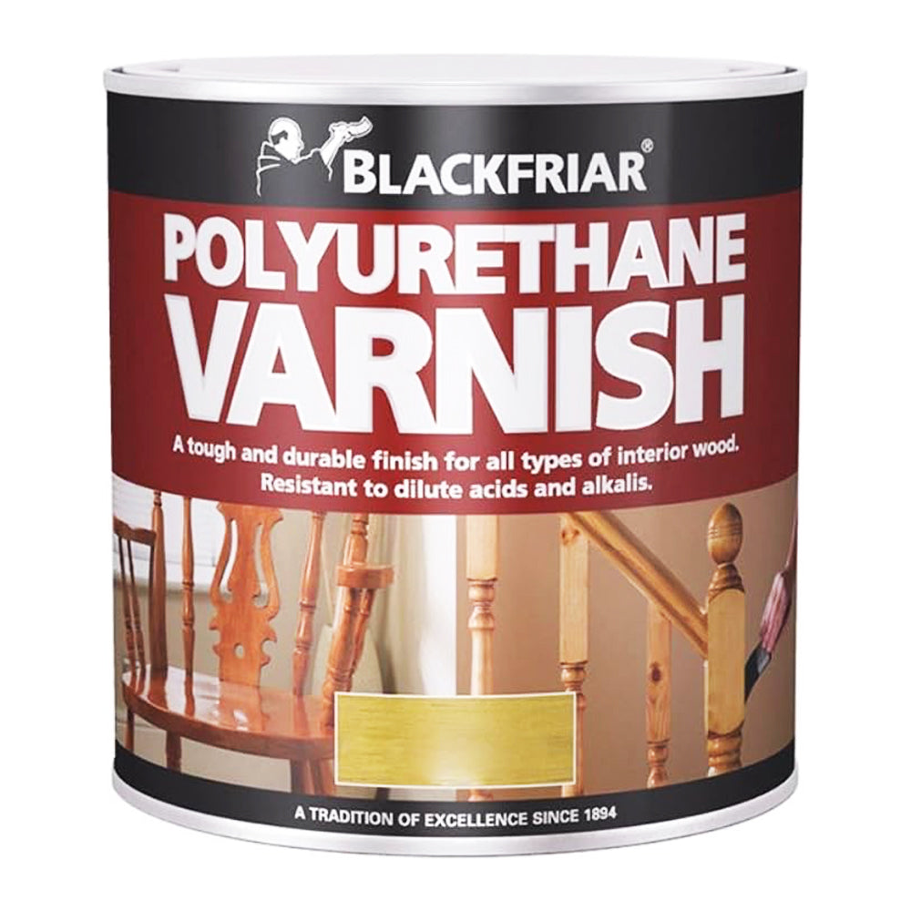 BF POLYURETHANE VARNISH GLOSS MEDIUM OAK 1L