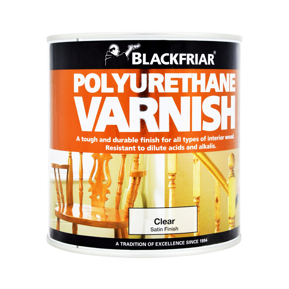 BF POLYURETHANE VARNISH P100 CLEAR SATIN 2.5L