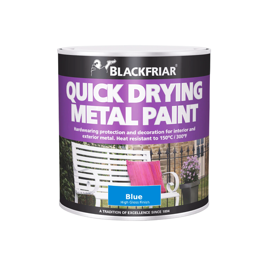BF QUICK DRY METAL PAINT BLUE 250ML