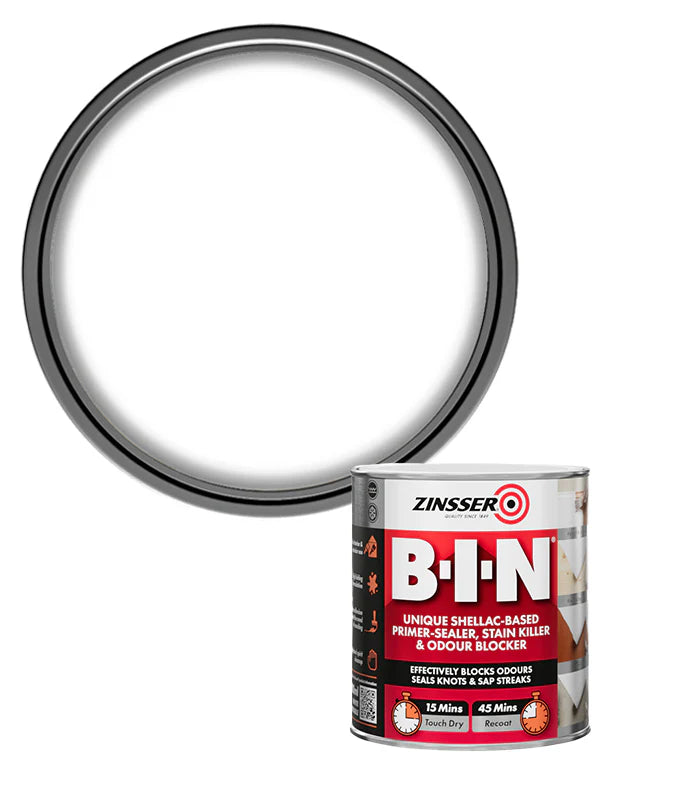 ZINSSER B-I-N® PRIMER SEALER WHITE 500ML