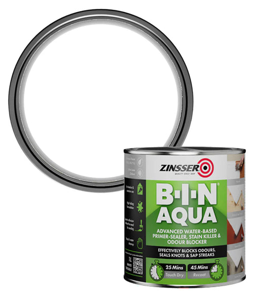 ZINSSER B-I-N® AQUA PRIMER SEALER WHITE 2.5L