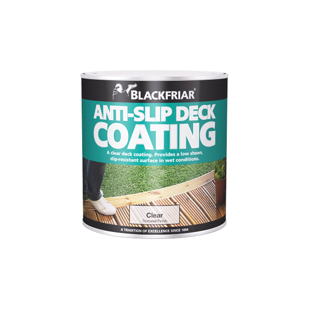 BLACKFRIAR ANTI-SLIP DECK COAT ING 2.5LTR CLEAR