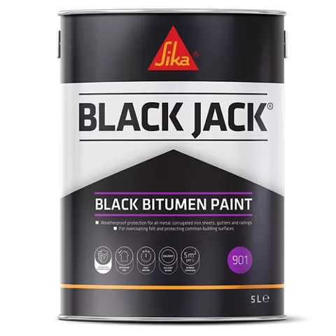 SIKA BLACK JACK (901) BLACK BITUMEN 5L