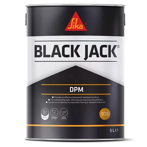 SIKA BLACK JACK (908) D.P.M 5L