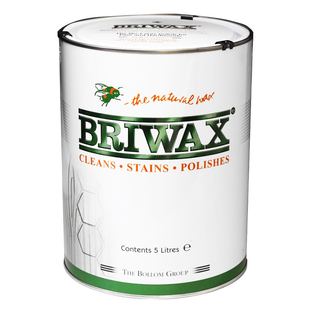 BRIWAX ORIG CLEAR 5LT
