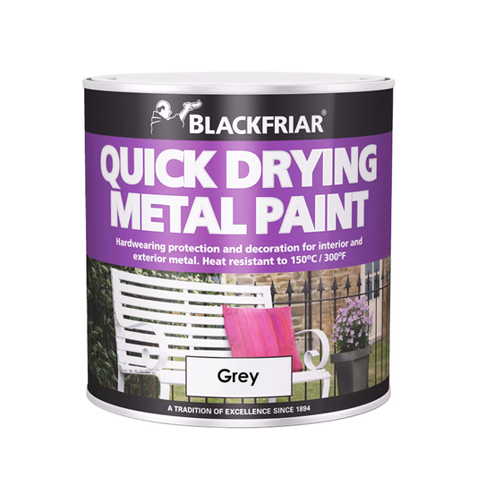 BF QUICK DRY METAL PAINT GREY 2.5L