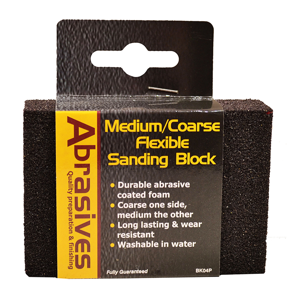 CENT MED/COURSE SANDING BLOCK