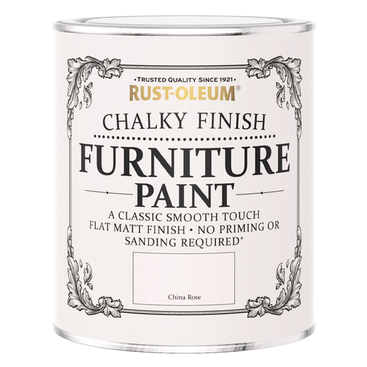 CHALKY FURN PNT CHINA ROSE 750 ML