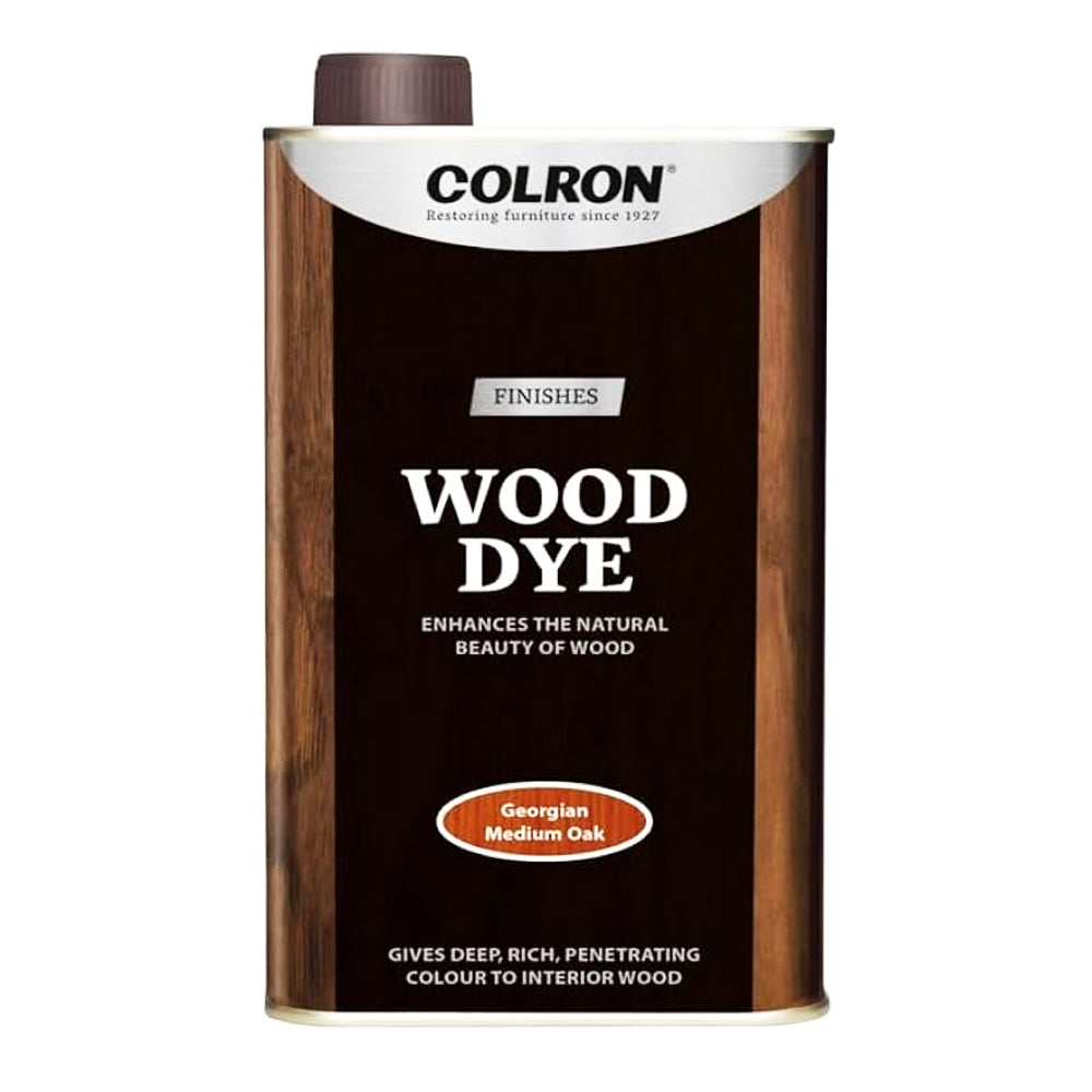 COLRON REFINED WOOD DYE GEORGIAN MED OAK 250ML
