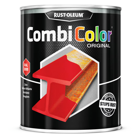 COMBI BRIGHT RED GLOSS RAL3000 750ML