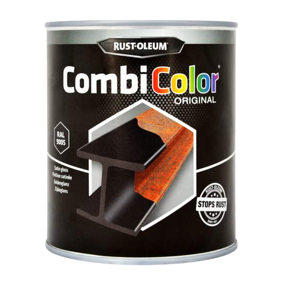 COMBI SATIN BLACK RAL9005 750ML