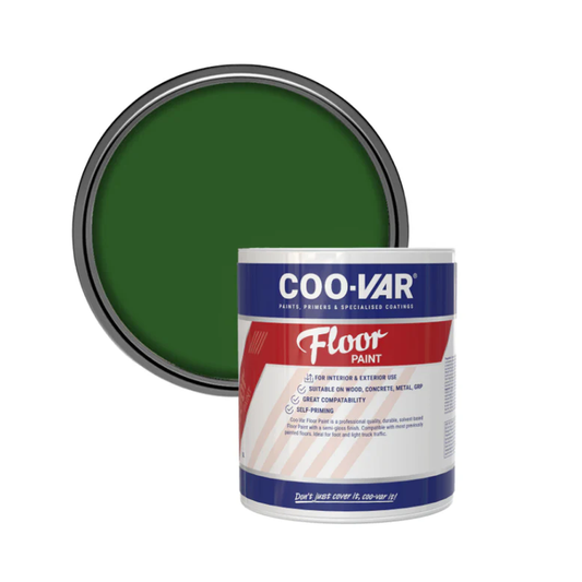 COO-VAR ACRYLIC FLOOR PAINT FOREST GREEN 2.5LT