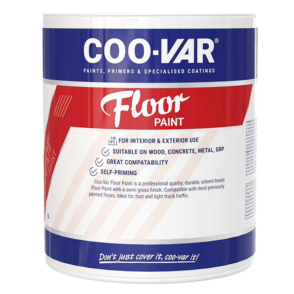 COO-VAR FLOOR PAINT SAFETY YELLOW 5L