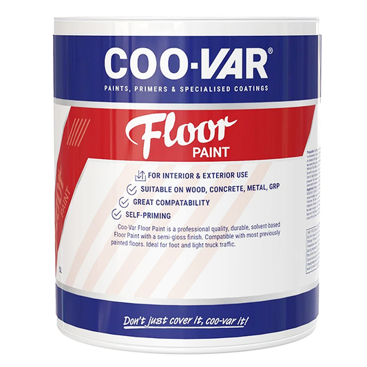 COO-VAR FLOOR PAINT SAFETY YELLOW 5L