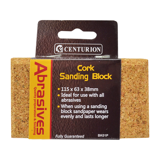 CORK SANDING BLOCK CENTURION