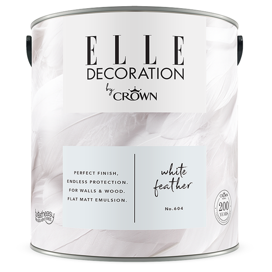 CR ELLE FLAT MATT WHITE FEATHER 2.5L