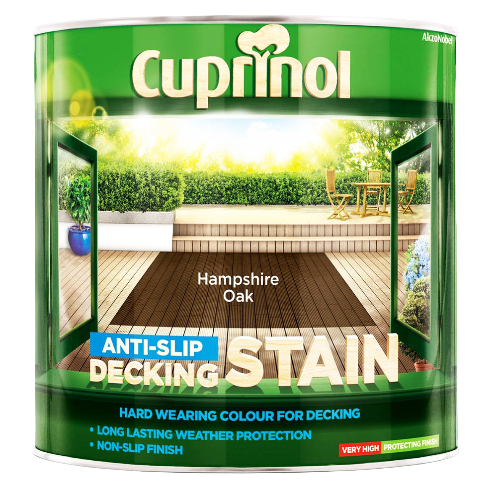 CUPRINOL ANTI SLIP DEC HAMPSHIRE OAK 2.5L